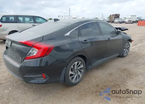 2017 Honda Civic Ex from USA, damaged, VIN 19XFC2F75HE004419